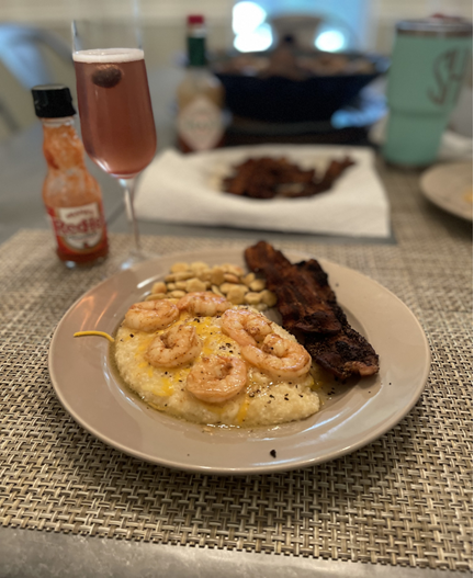Scott's Cajun Minis Shrimp and Grits